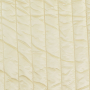 Tissu matelassé molletonné Anna Burda, blanc cassé
