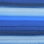 Tissu matelassé molletonné Dégradé de couleurs, bleu