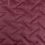 Tissu matelassé molletonné Lignes Luisa, bordeaux