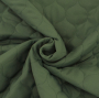 Tissu matelassé molletonné losanges Alma, vieux vert