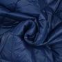 Doorgestikte stof geruit, donkerblauw
