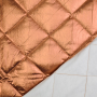 Steppstoff Shiny Diamonds, kupfer