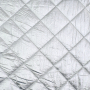 Steppstoff Shiny Diamonds, silber