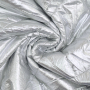 Steppstoff Shiny Diamonds, silber