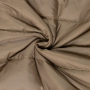 Tissu matelassé molletonné rayé Stripes, chamois