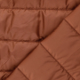 Doorgestikte stof Stripes, terracotta