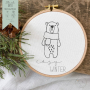 Stickdatei beemybear Bear Cozy Winter, german