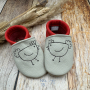 Fichier modèle broderie Poule et messages Beemybear