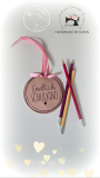 Fichier modèle broderie Rentrée des classes Beemybear