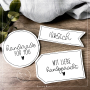 Fichier modèle broderie Étiquette Handmade Beemybear