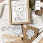 Fichier modèle broderie Lion – petite troupe Beemybear