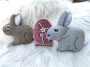 Fichier modèle broderie Lapin Pâques Fadenstark