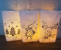 Fichier modèle broderie Pochettes de lumière 13-18 Noël Fadenstark