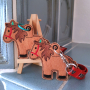 Fichier modèle broderie Porte-clés cheval Fadenstark