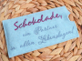 Borduurbestand Fadenstark Schokoladenhülle Sprüche, duits