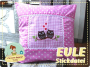 Stickdatei I´m sew happy! Eule