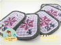 Stickdatei I´m sew happy! Zahlenanhänger Schneeflocke