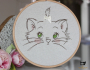 Fichier modèle broderie Chat Kathi MaLiNa