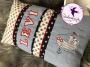 Fichier modèle broderie Lettres abécédaire Jan Rock Queen