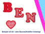 Fichier modèle broderie Lettres abécédaire Jan Rock Queen