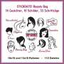 Stickdatei Rock Queen Beauty Bag