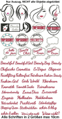 Stickdatei Rock Queen Beauty Bag