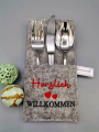 Stickdatei Rock Queen Bestecktaschen-Set 1