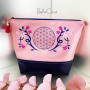 Stickdatei Rock Queen Blume des Lebens