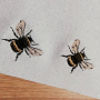 Stickdatei Rock Queen Bumblebee-Hummel