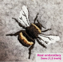 Stickdatei Rock Queen Bumblebee-Hummel
