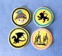 Stickdatei Rock Queen Buttons Minis