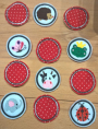 Stickdatei Rock Queen Buttons Minis