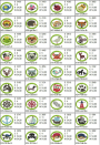 Stickdatei Rock Queen Buttons Minis