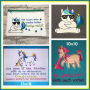 Stickdatei Rock Queen Crazy Unicorn