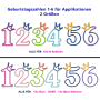 Stickdatei Rock Queen Geburtstagszahlen