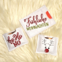 Stickdatei Rock Queen Geschenkhüllen Weihnachten, Silvester, Mini Schololaden