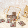 Stickdatei Rock Queen Geschenkhüllen Weihnachten, Silvester, Mini Schololaden