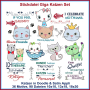 Stickdatei Rock Queen Giga Set Katzen