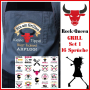 Fichier modèle broderie Barbecue Kit 1 Rock Queen