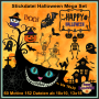 Stickdatei Rock Queen Halloween Megaset