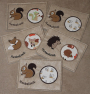 Stickdatei Rock Queen Herbst Appli und MugRug Set