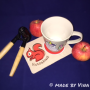 Stickdatei Rock Queen Herbst Appli und MugRug Set