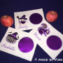 Stickdatei Rock Queen Herbst Appli und MugRug Set