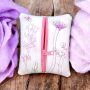 Stickdatei Rock Queen ITH Taschen mit Blumen, german