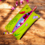 Stickdatei Rock Queen ITH Taschen mit Blumen, german