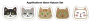 Stickdatei Rock Queen Katzen Kuschel Set