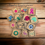 Stickdatei Rock Queen Leder Icons Set 5