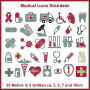 Stickdatei Rock Queen Medical Icons