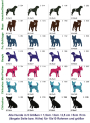 Stickdatei Rock Queen Mini-Hunde