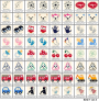 Stickdatei Rock Queen Mini Motiv Sammlung